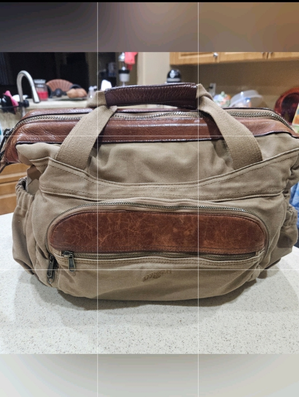 DULUTH DUFFLE BAG, Vintage Duluth Travel Bag, Carry On Bag
